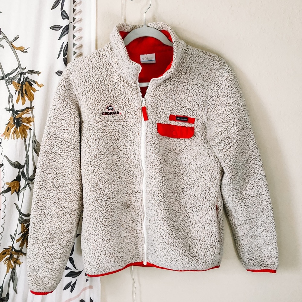 Columbia UGA Zip Fleece